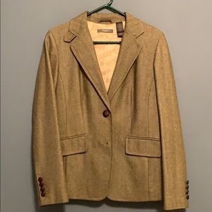 Brown & Tan Liz Claiborne Blazer: never worn